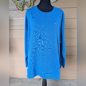 Duluth Trading Co Blue Crewneck Sweatshirt